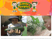 Tablet Screenshot of littlepeoples.com.au